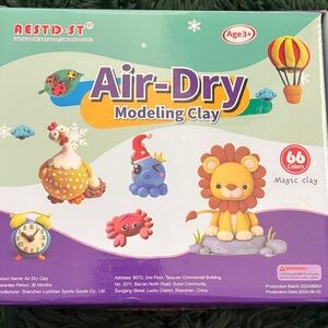 Air-Dry Modeling Clay Set - 66 Colors